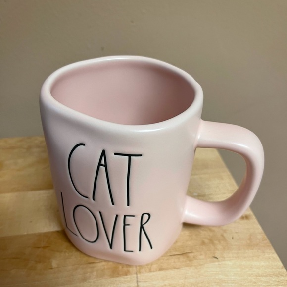 Rae Dunn Other - Rae Dunn Cat Lover Mug Pink